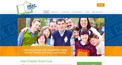 Desktop Screenshot of nextchapterbookclub.org