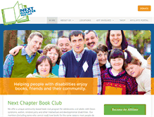 Tablet Screenshot of nextchapterbookclub.org